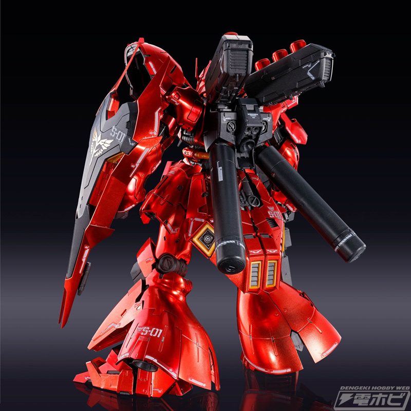 真紅に煌めく「RG サザビー」！『機動戦士ガンダム 逆襲のシャア