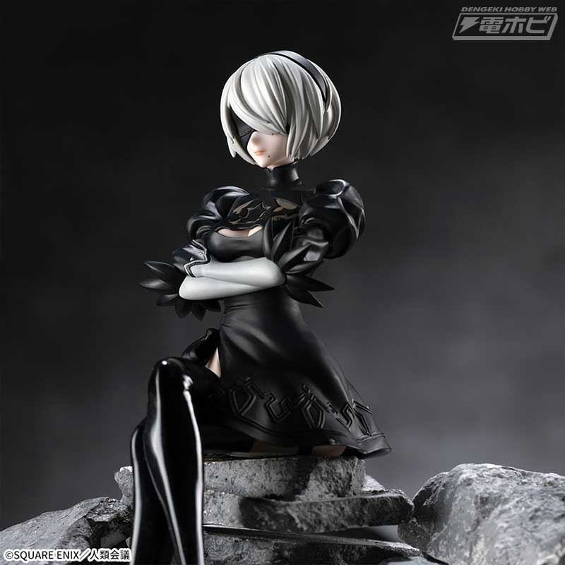 TVアニメ「NieR:Automata Ver1.1a」からミステリアスな美貌を湛えた