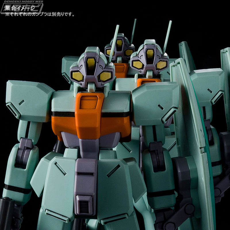 特徴的な頭部や胴体、脚部、武装などを新規造形パーツで再現！『機動新