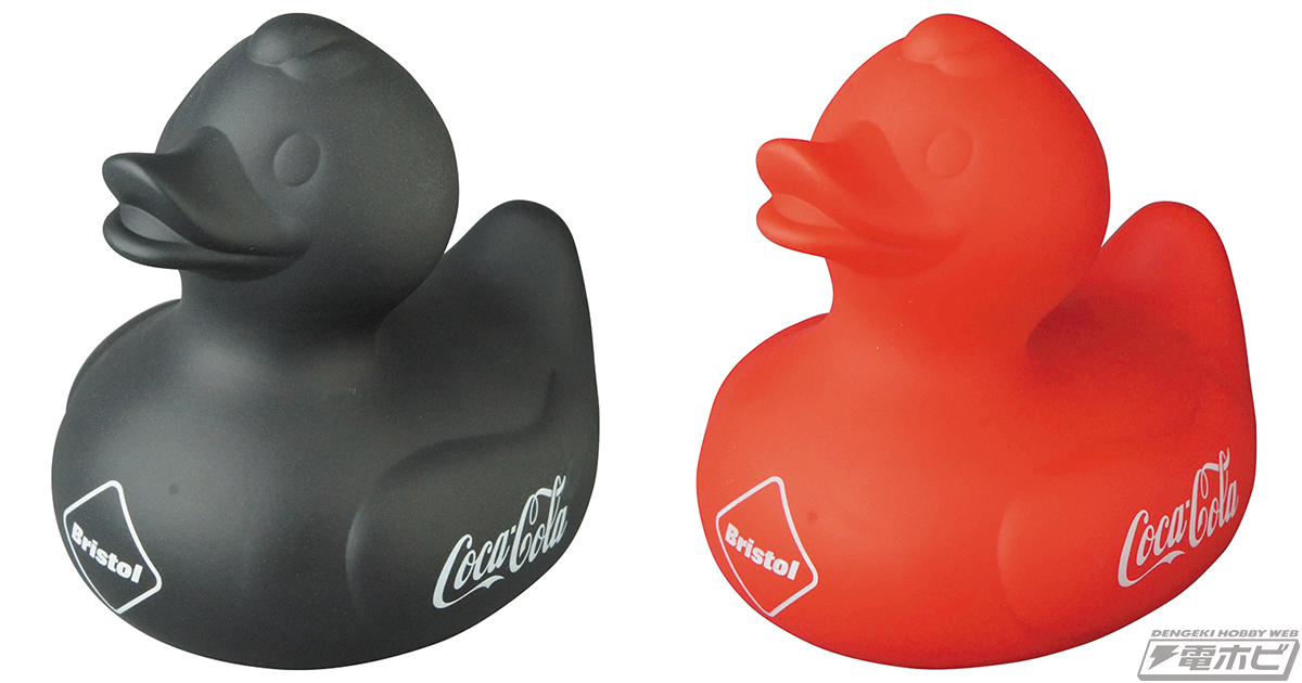 F.C.Real Bristol」とCOCA-COLAがコラボしたポップなラバー製アヒルが