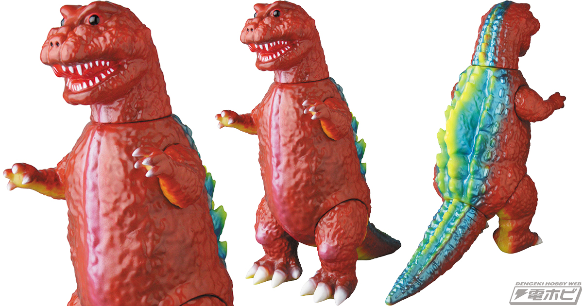 造形作家・安楽安作が世に贈るギニョール版初代ゴジラのソフビモデルが