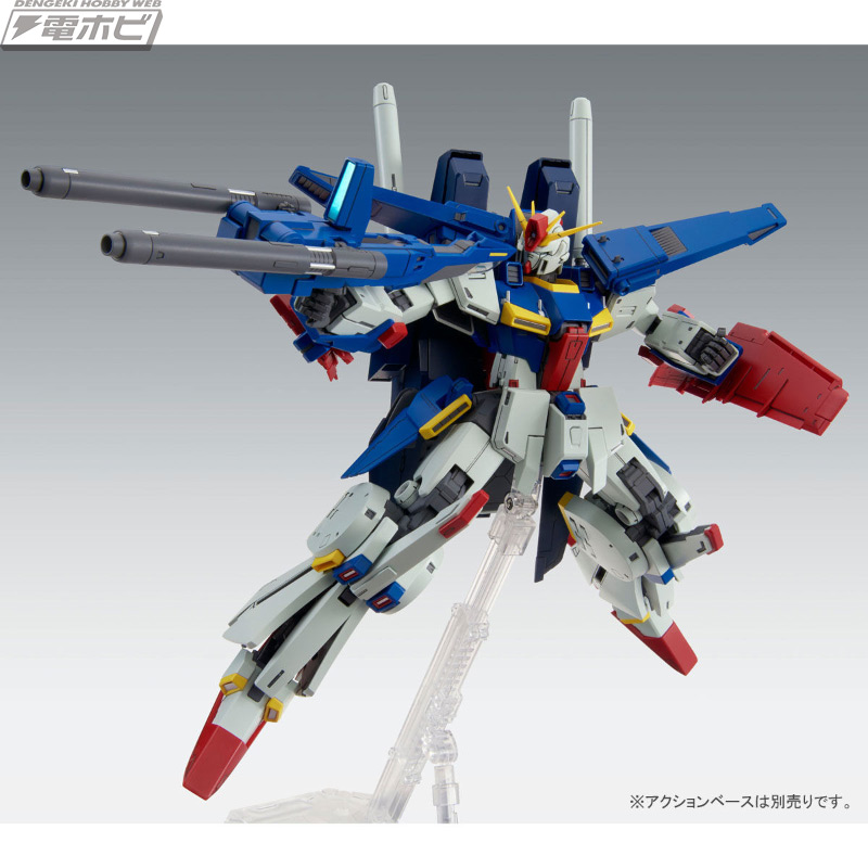 ガンプラ「MG 強化型ダブルゼータガンダム Ver.Ka」が再販！大型化した
