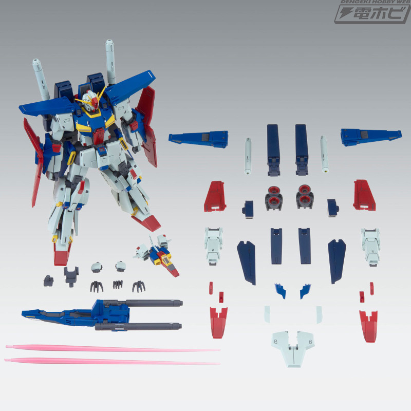 ガンプラ「MG 強化型ダブルゼータガンダム Ver.Ka」が再販！大型化した