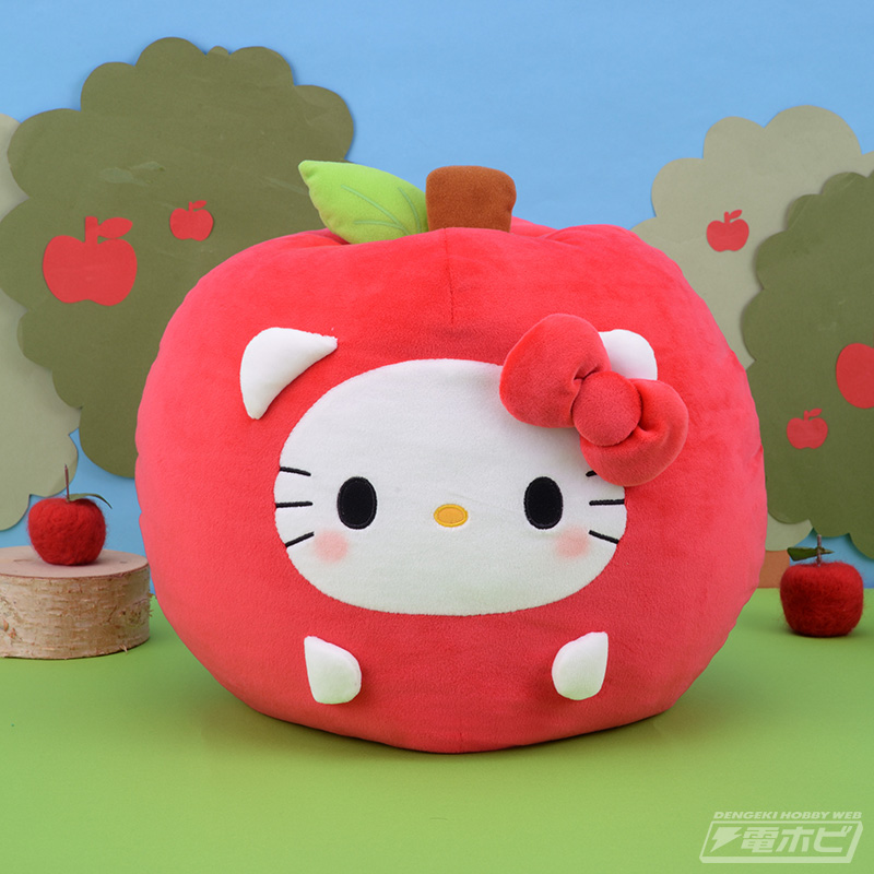 サンリオ ハローキティ みちのくキティ物語 りんご娘 ぬいぐるみ