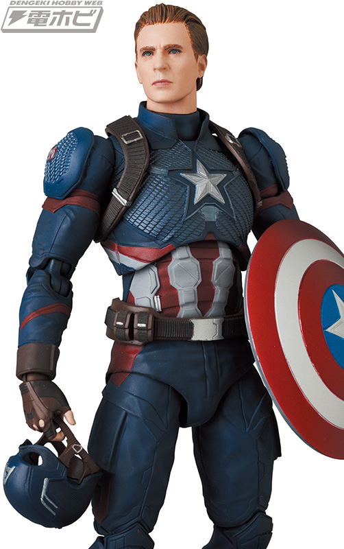 アベンジャーズ／エンドゲーム』版のキャプテン・アメリカがアクション