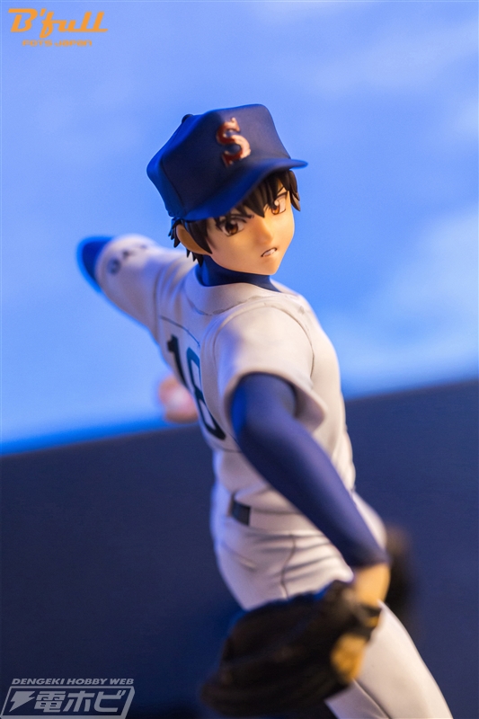 ダイヤのA 沢村栄純 スケールフィギュア 【ボール欠品】 ダイヤのA