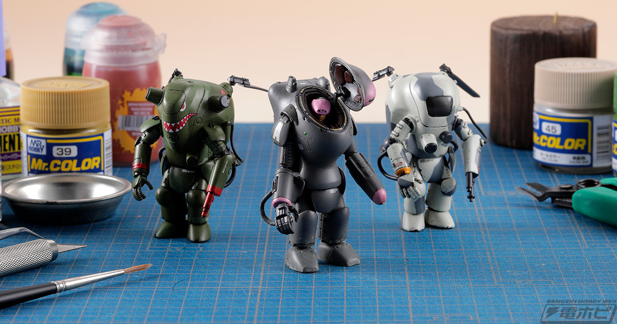 横山宏ワールドを凝縮！『Ma.K.』（マシーネンクリーガー）プラモデル