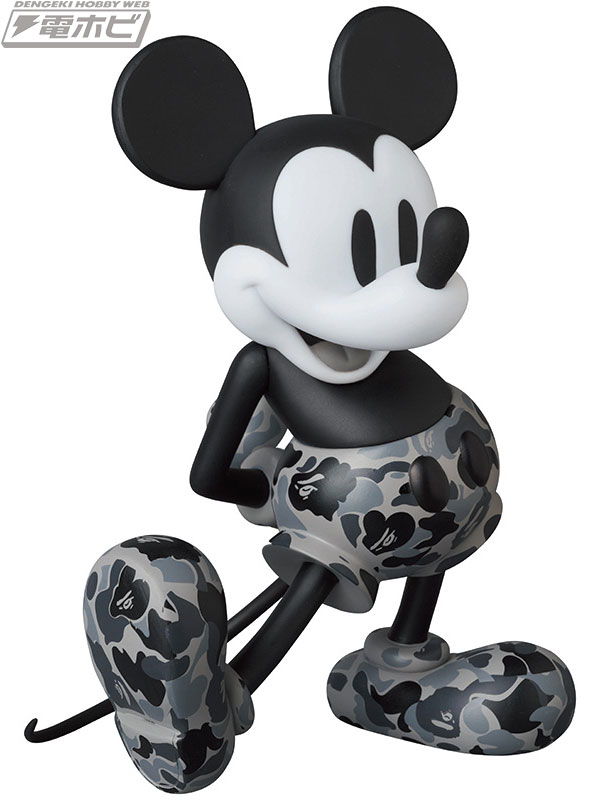 A BATHING APE（R）×メディコム・トイ！オリジナルデザインのミッキー