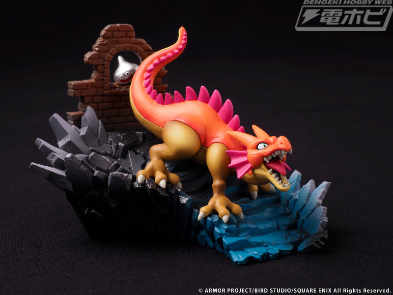 第1弾は『ドラクエ』のモンスターの躍動感あふれるフィギュア