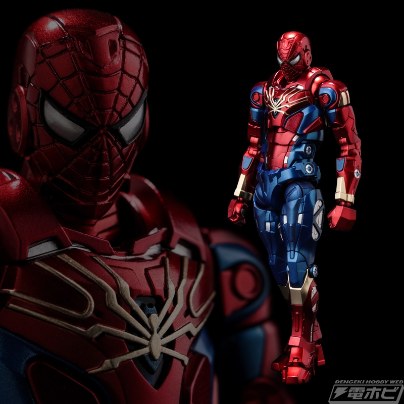 アイアン・スパイダー」が千値練の新アクションフィギュアシリーズ