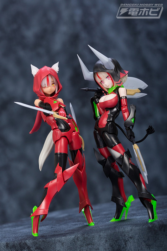 人気美少女プラモデル「メガミデバイス バレットナイツ ランチャー