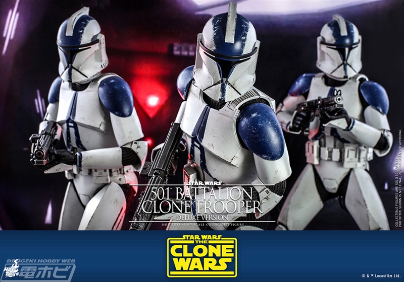 スター・ウォーズ：クローン・ウォーズ』第501大隊のクローン