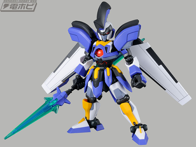 ダンボール戦機』ハイパーファンクションモデルの「LBXオーディーン