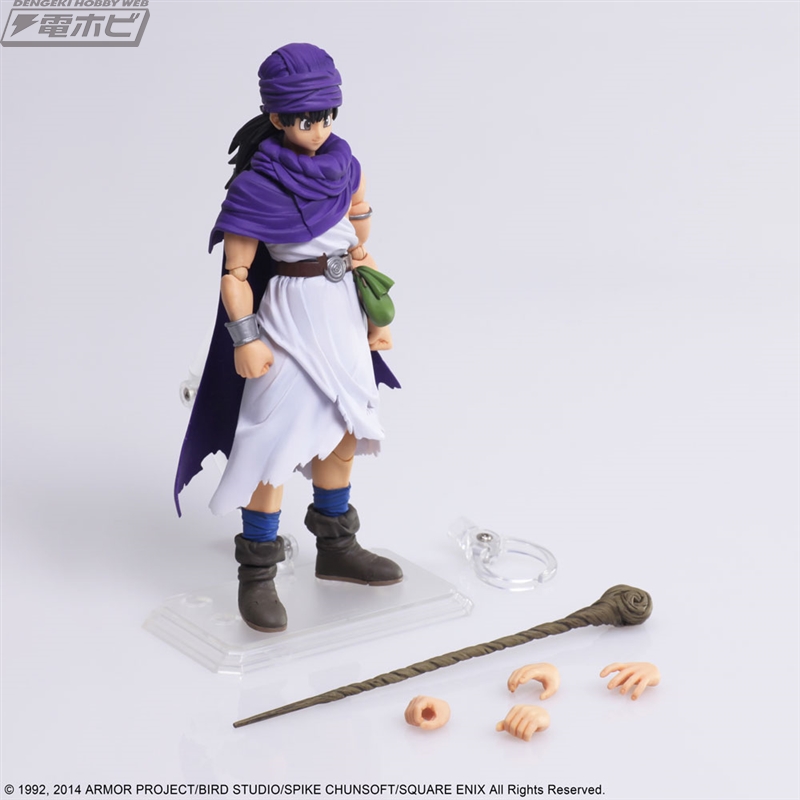 ドラゴンクエストV 天空の花嫁』主人公、ビアンカ、フローラが可動