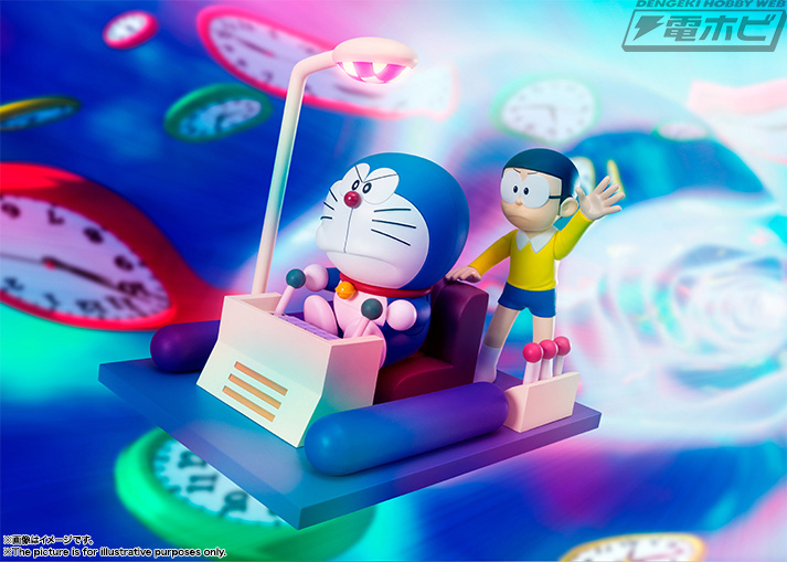 あの作中のおなじみのシーンが再現可能！ドラえもん、のび太、タイム