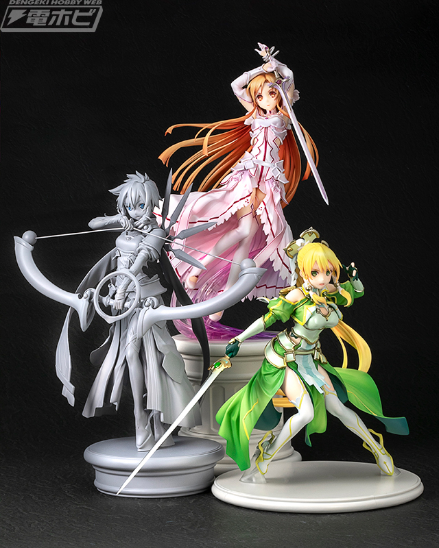 凛々しい表情がステキ！『ソードアート・オンライン』三女神フィギュア
