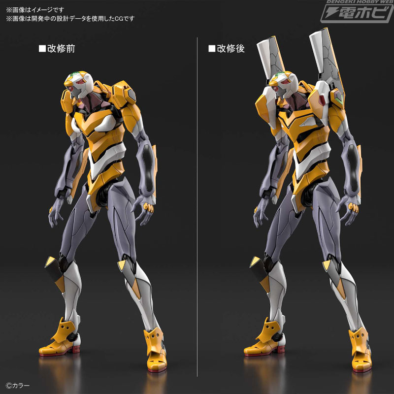 RGエヴァンゲリオン」シリーズに試作零号機が参戦！背骨と肩甲骨の可動