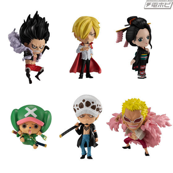 ルフィ（スネイクマン）もサンジもおロビも食玩で大暴れ！『ワンピース