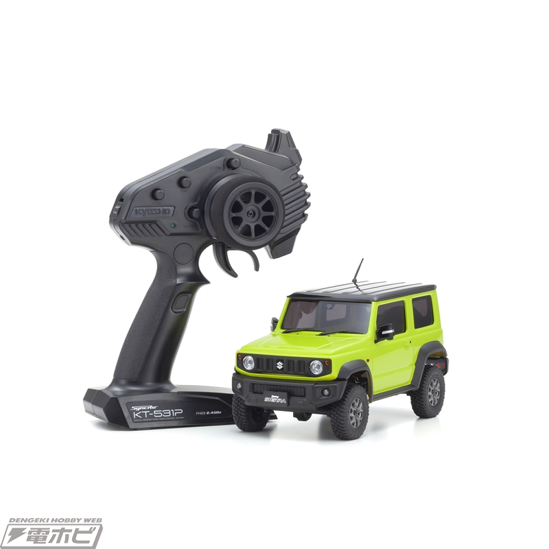 手のひら本格R/Cの決定版「京商ミニッツ4×4 スズキ ジムニーシエラ」が