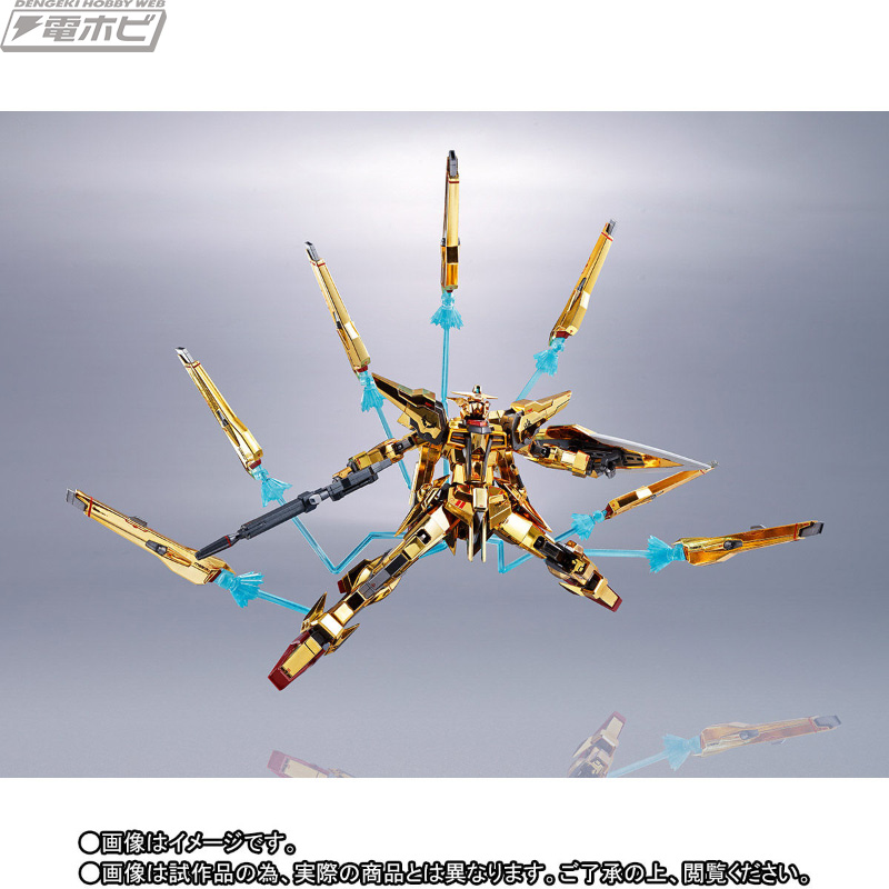 ガンダム SEED DESTINY』シラヌイ装備のアカツキが「METAL ROBOT魂」で
