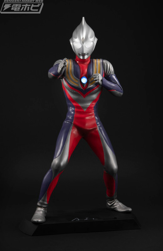ウルトラマンティガ』が発光＆音声ギミックを盛り込んだメガハウスの