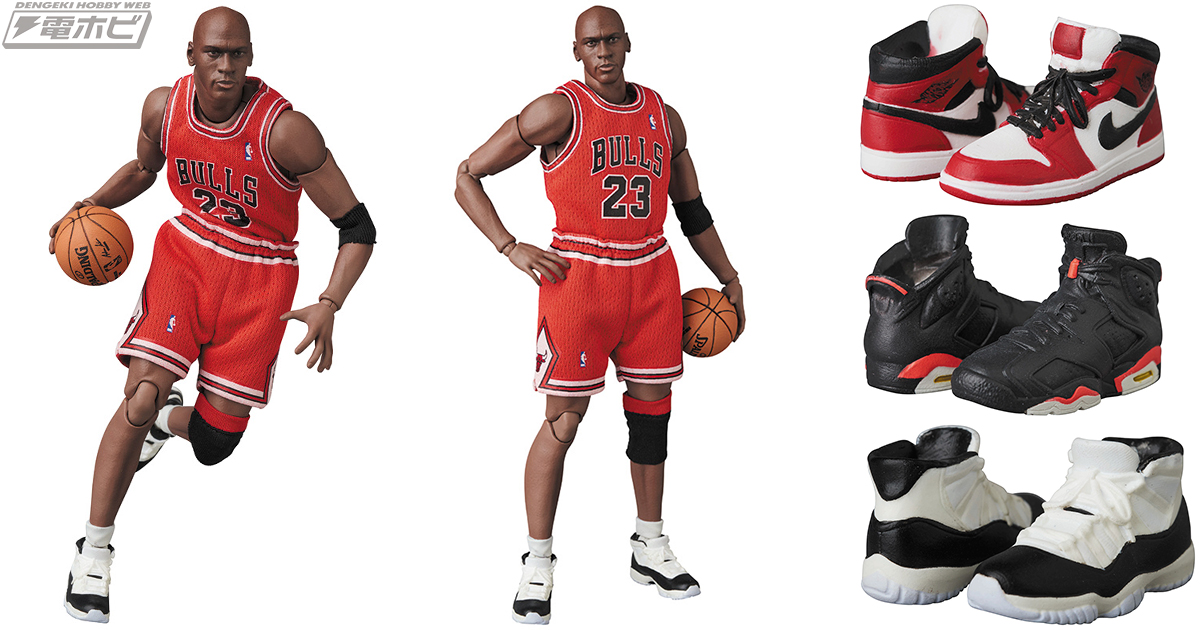 NBAの伝説！「マイケル・ジョーダン」がアクションフィギュア「MAFEX