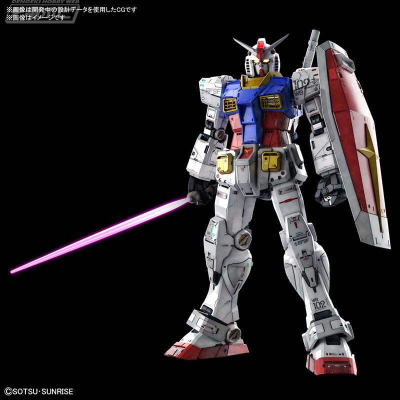 完全VRワールドで行われた「PG UNLEASHED RX-78-2 ガンダム」先行