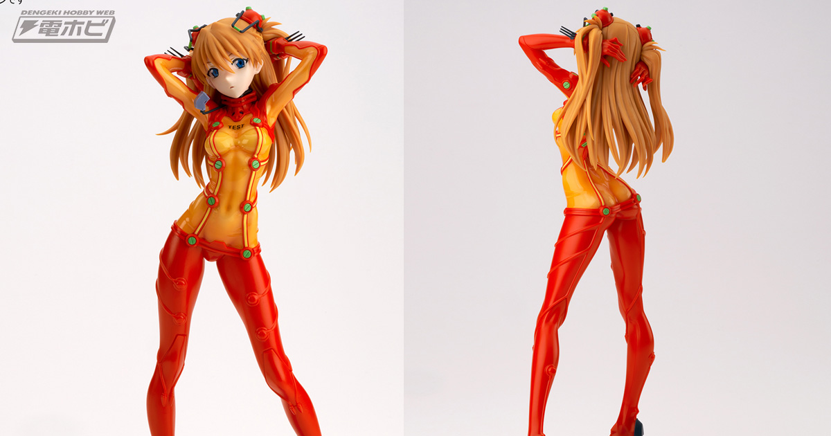 ヱヴァンゲリヲン新劇場版：破』テスト用プラグスーツ姿のアスカが