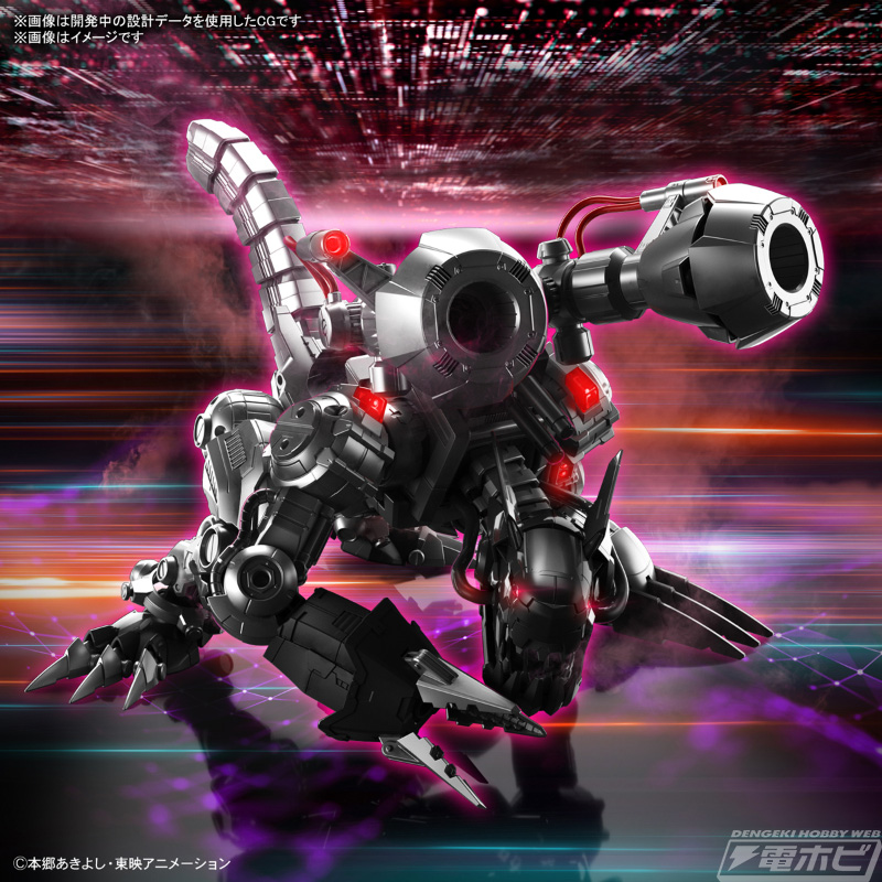 デジモンアドベンチャー』ムゲンドラモンがFigure-rise Standard