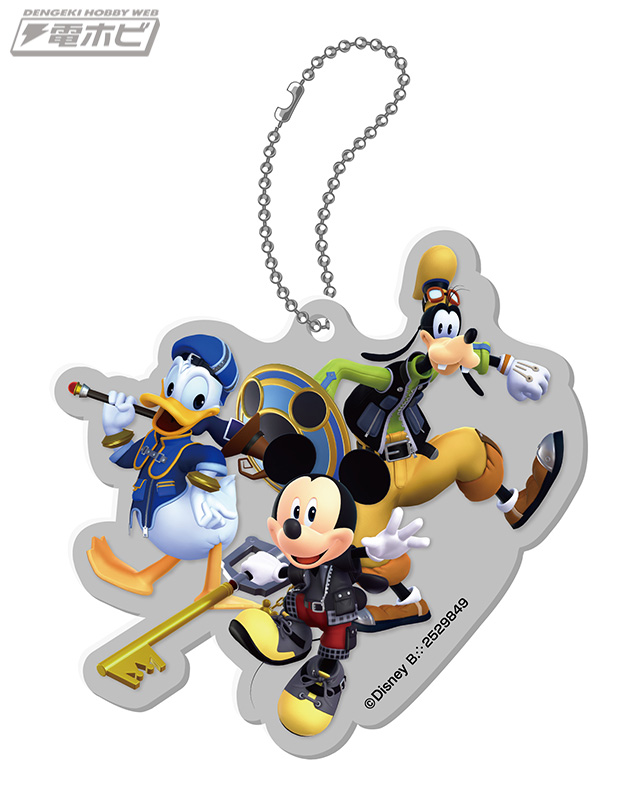 キングダムハーツ』のアクリルチャーム第2弾！ミッキー・ドナルド