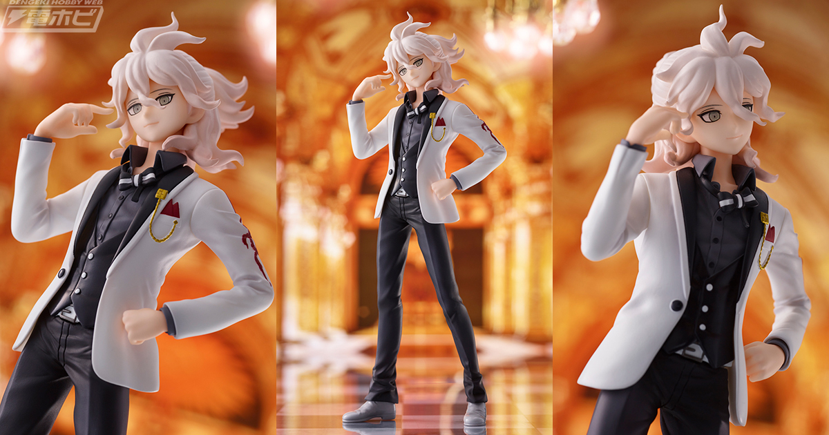 ダンガンロンパ』狛枝凪斗がシリーズ10周年を記念したドレスアップ姿で