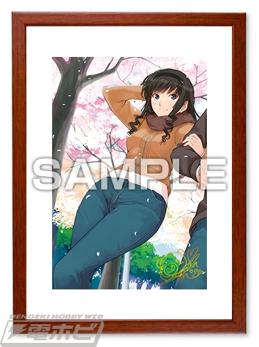 締切迫る！『アマガミ』10周年記念の担当声優箔押しサイン入り複製原画