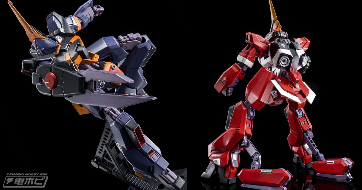 ガンダム」A.O.Z RE-BOOT版とレジオン鹵獲仕様のバーザムがHGで