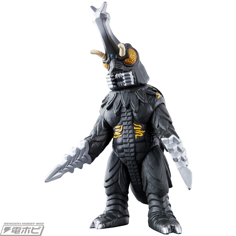 ジェットジャガーと一緒に遊べる！『ゴジラ対メガロ』メガロのソフビ