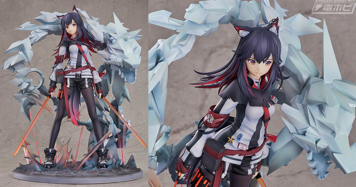 アークナイツ』テキサス 昇進段階2フィギュアの彩色見本が公開！クリア