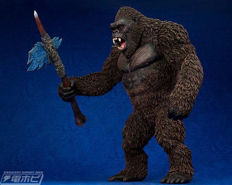 ゴジラvsコング』コングがUA Monstersシリーズからフィギュア化！毛皮
