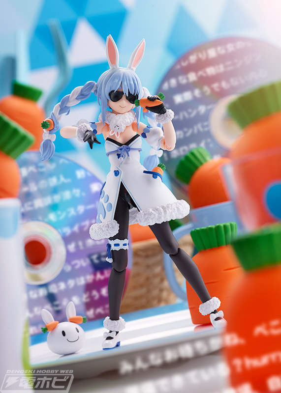 ホロライブ」3期生の兎田ぺこらがアクションフィギュア「figma」となっ