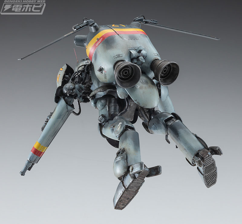 マシーネンクリーガー』無人邀撃機「グローサーフント」の“黒犬”仕様を