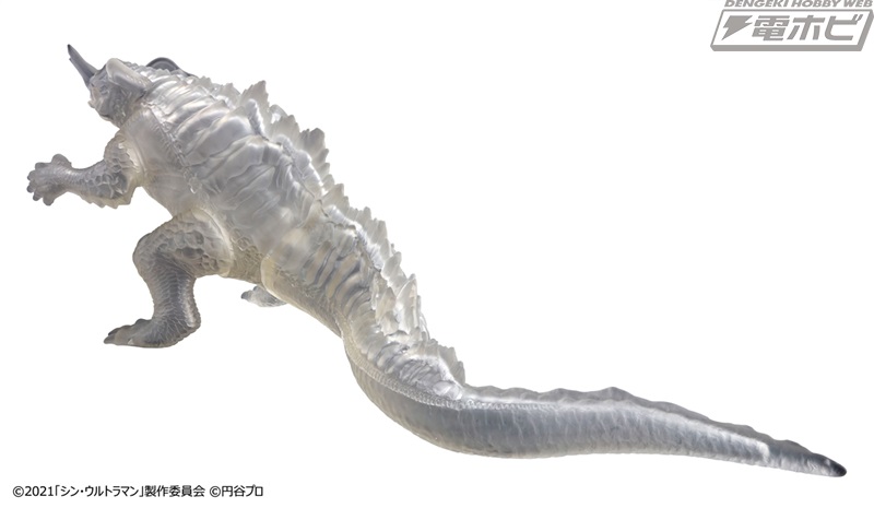 シン・ウルトラマン』特報映像に登場した透明なネロンガとヒレを閉じた