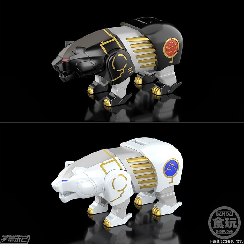 百獣戦隊ガオレンジャー』のプラモデル「SMP 百獣合体 ガオマッスル