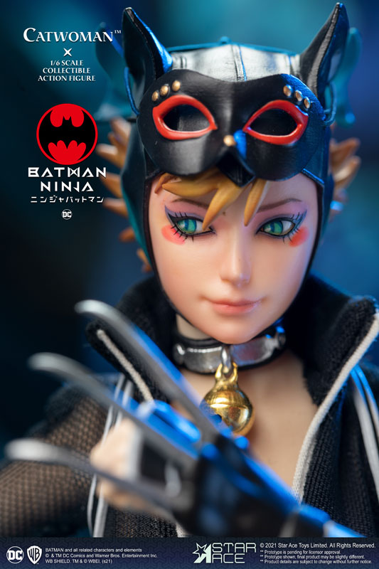 ニンジャバットマン』キャットウーマンの可動フィギュアが登場！マスク
