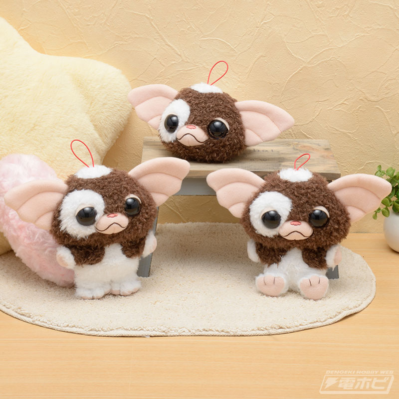 グレムリン』ふわふわもこもこな「ギズモ」のぬいぐるみに癒されます