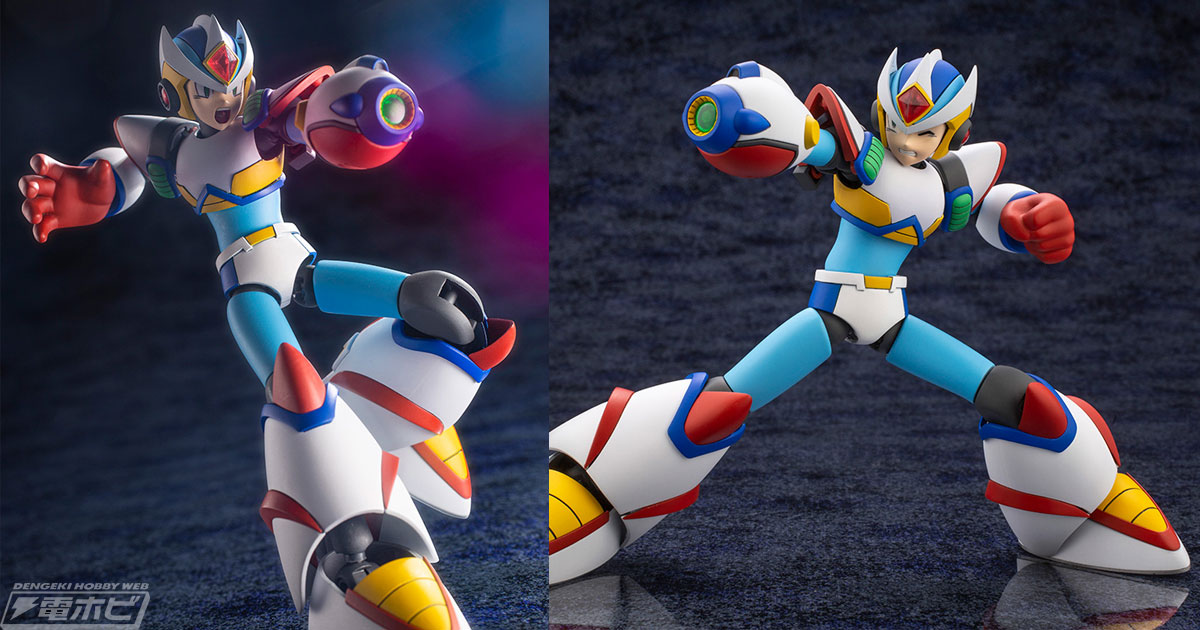 ロックマンX2』エックスがセカンドアーマー姿でプラモデル化