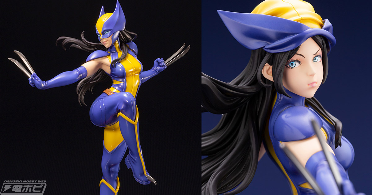 素顔をさらしたシチュエーションも！MARVEL美少女シリーズ最新作として