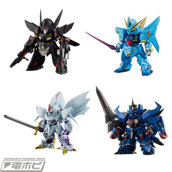 食玩「スーパーロボット大戦OG ORIGINAL COLLECTION」 第1弾が登場