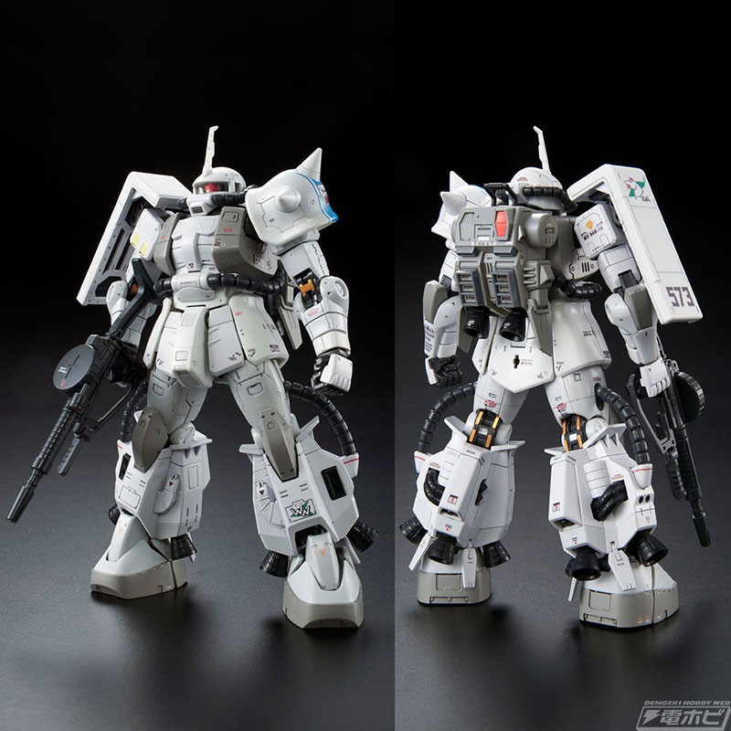 4本爪の腕も再現可能！『機動戦士ガンダム』のガンプラ「RG 量産型