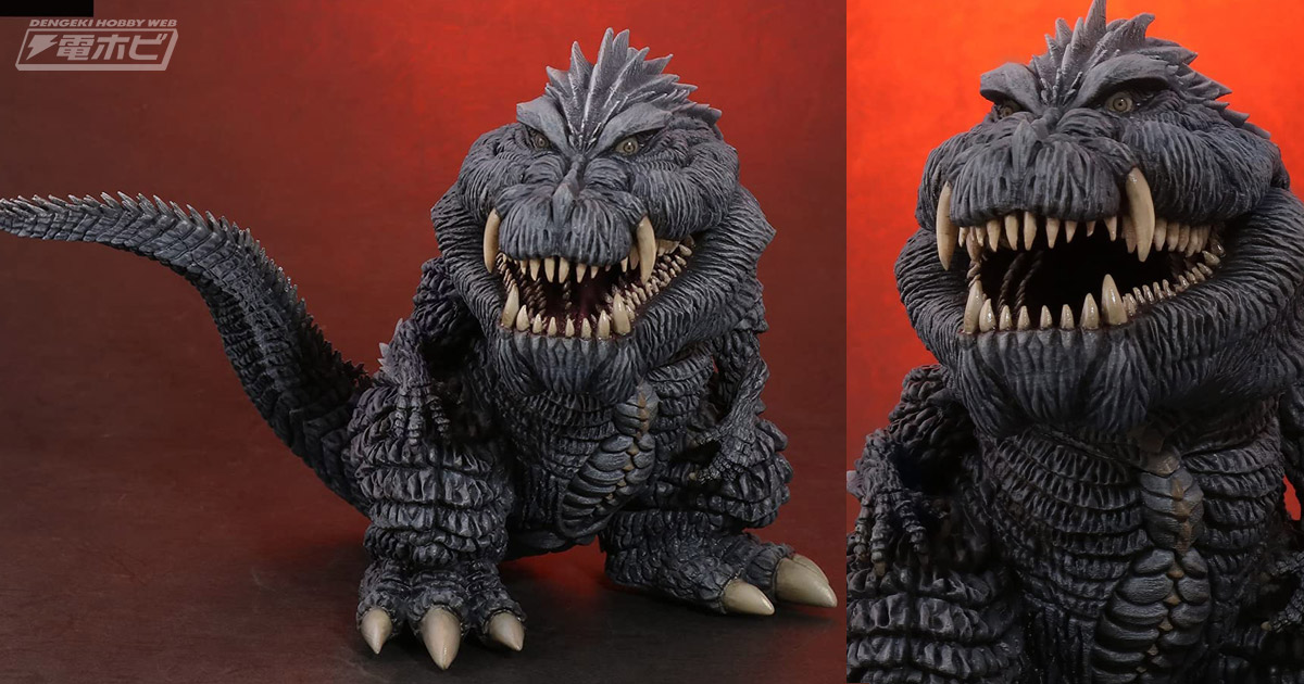 ゴジラ S.P＜シンギュラポイント＞』ゴジラウルティマがデフォルメ