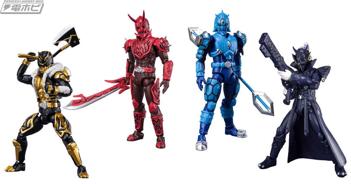 仮面ライダー電王』食玩「SHODO-X」にモモタロスたちイマジンズが登場