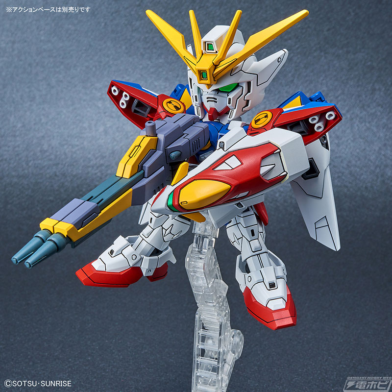 バックパックのウイングはHGにもカスタマイズ可能！ガンプラ「SD