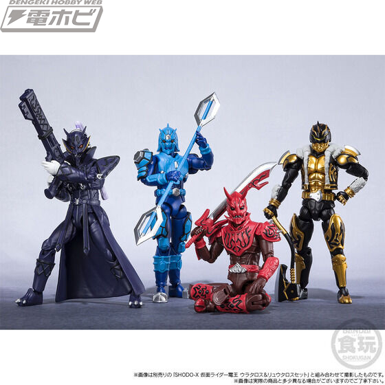 仮面ライダー電王』食玩「SHODO-X」にモモタロスたちイマジンズが登場